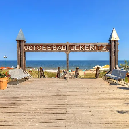 Duenenhaus Unserusedomde Ca40qm Direkt Am 1i2 公寓 于克里茨